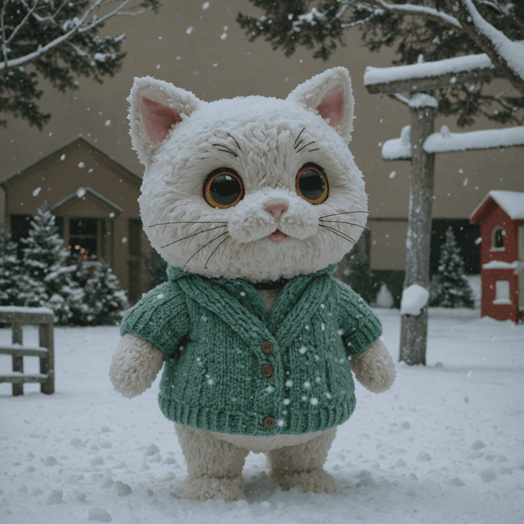 スタイル変換後のクマの画像